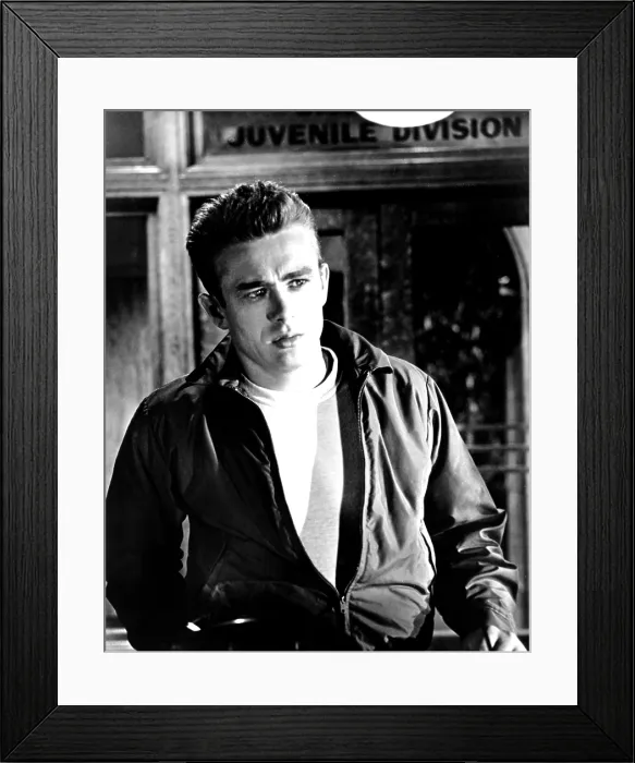 Framed Print : REBEL WITHOUT A CAUSE, James Dean, 1955