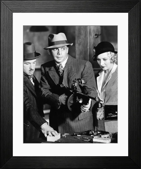 Framed Print : SCARFACE, Vince Barnett, Paul Muni, Karen Morley, 1932