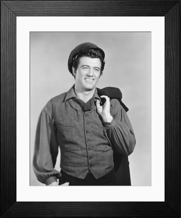 Framed Print : SCARLET ANGEL, Rock Hudson, 1952