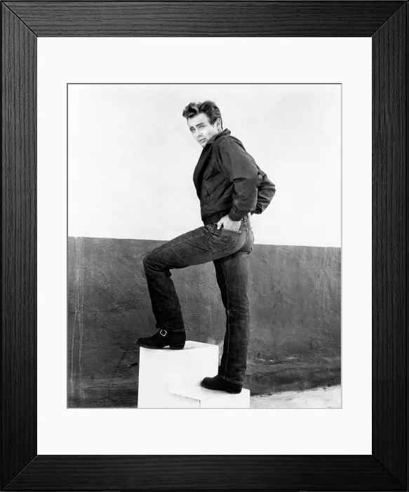 Framed Print : REBEL WITHOUT A CAUSE, James Dean, 1955