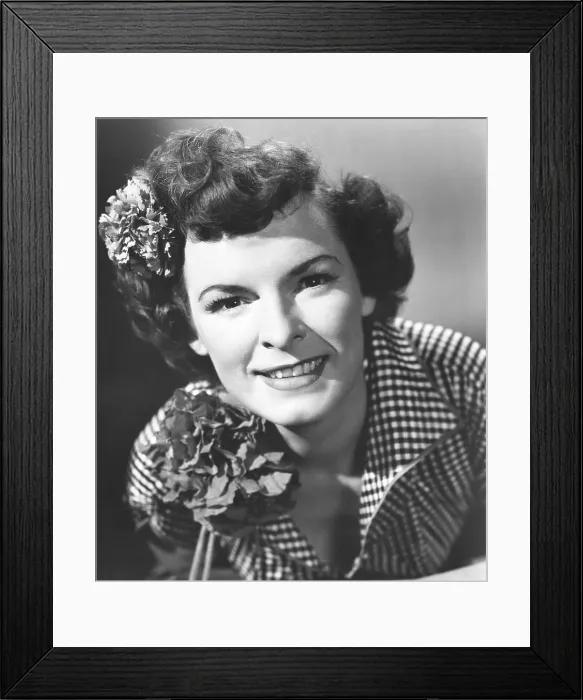Framed Print : THE SCARF, Mercedes McCambridge, 1951