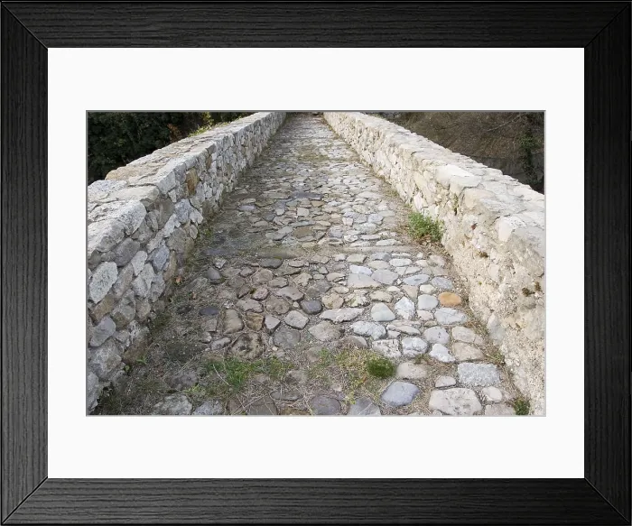 Framed Print : SPAIN. CATALONIA. BARCELONA. Bergued. Bridge over the Llobregat river. AISA / Everett Collection**US SALES ONLY**