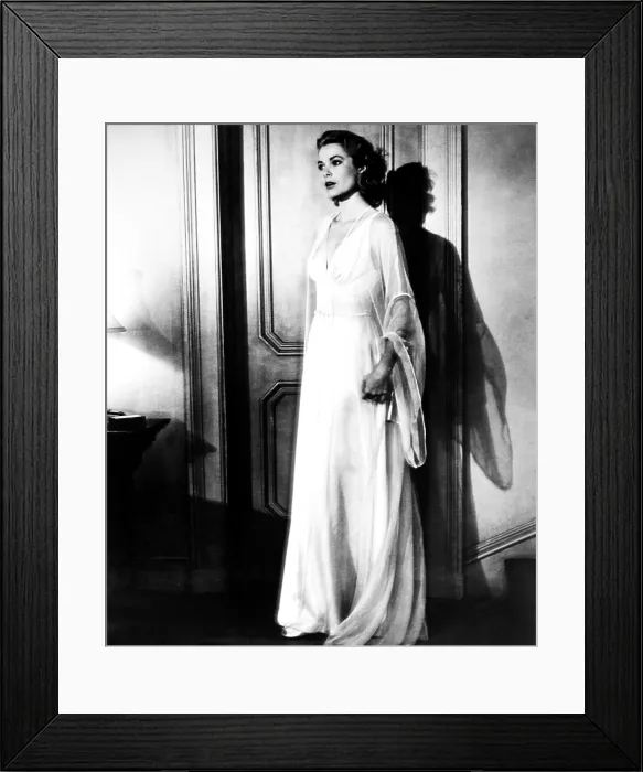 Framed Print : REAR WINDOW, Grace Kelly, in a negligee by Edith Head, 1954 Framed Print : REAR WINDOW, Grace Kelly, in a negligee by Edith Head, 1954