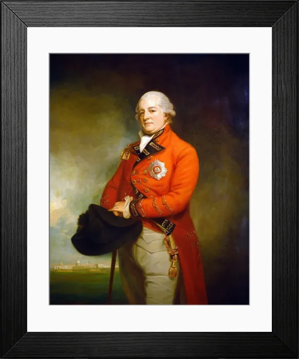 Framed Print : British Major General Archibald Campbell was a veteran of the French and Indian War. His army won the Battle of Savannah on Dec