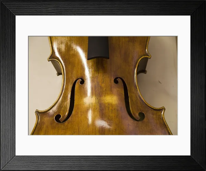 Framed Print : ITALY. Cremona. Luthier's workshop. Soundbox of violin. AISA / Everett Collection**US SALES ONLY**