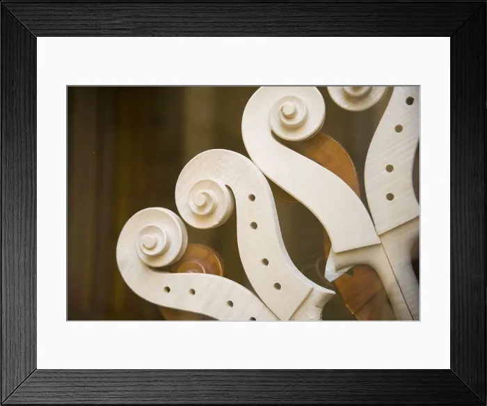 Framed Print : ITALY. Cremona. Luthier's workshop. Pegboxes of string instrument. AISA / Everett Collection**US SALES ONLY** Framed Print : ITALY. Cremona. Luthier's workshop. Pegboxes of string instrument. AISA / Everett Collection**US SALES ONLY**