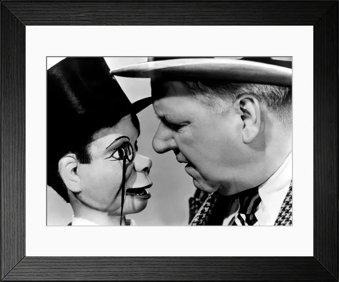 Framed Print : YOU CAN'T CHEAT AN HONEST MAN, Charlie McCarthy, W.C. Fields, 1939 Framed Print : YOU CAN'T CHEAT AN HONEST MAN, Charlie McCarthy, W.C. Fields, 1939