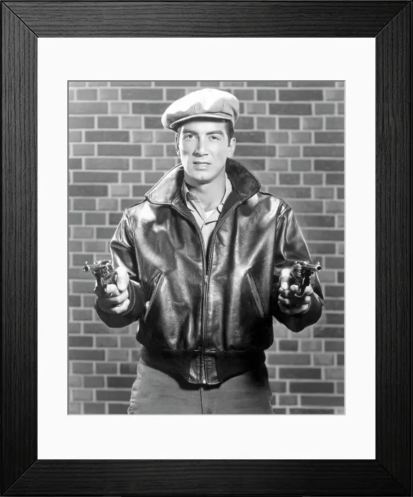 Framed Print : THE RISE AND FALL OF LEGS DIAMOND, Ray Danton, 1960