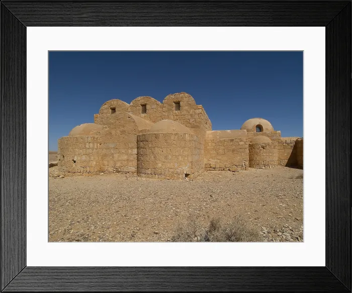 Framed Print : Castle of Amra (Qasr Amra), 723-743, 8th Century A.D. limestone and basalt building - Jordan, Zarqa Governorate. Total Artwork View Framed Print : Castle of Amra (Qasr Amra), 723-743, 8th Century A.D. limestone and basalt building - Jordan, Zarqa Governorate. Total Artwork View