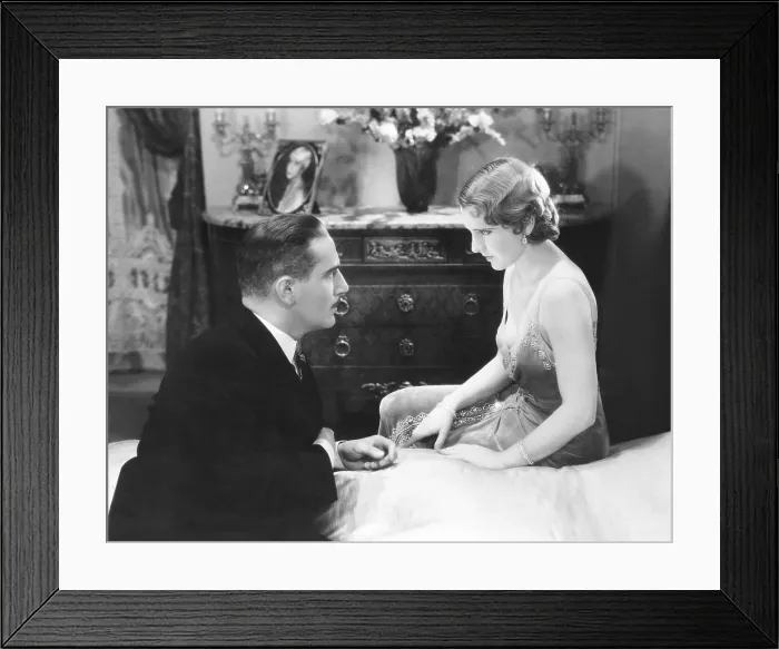 Framed Print : YOUNG EAGLES, form left: Paul Lukas, Jean Arthur, 1930 Framed Print : YOUNG EAGLES, form left: Paul Lukas, Jean Arthur, 1930