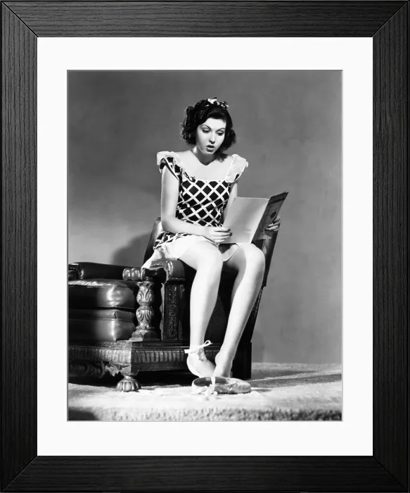 Framed Print : YOU CAN'T TAKE IT WITH YOU, Ann Miller, 1938 Framed Print : YOU CAN'T TAKE IT WITH YOU, Ann Miller, 1938