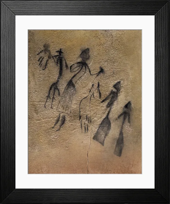 Framed Print : Phallic dance in naturalistic-stylized style. Mesolithic art. Cave. SPAIN. Barcelona. Archaeology Museum of Catalonia. Proc: SPAIN. El Cogul. Cova dels Moros Framed Print : Phallic dance in naturalistic-stylized style. Mesolithic art. Cave. SPAIN. Barcelona. Archaeology Museum of Catalonia. Proc: SPAIN. El Cogul. Cova dels Moros
