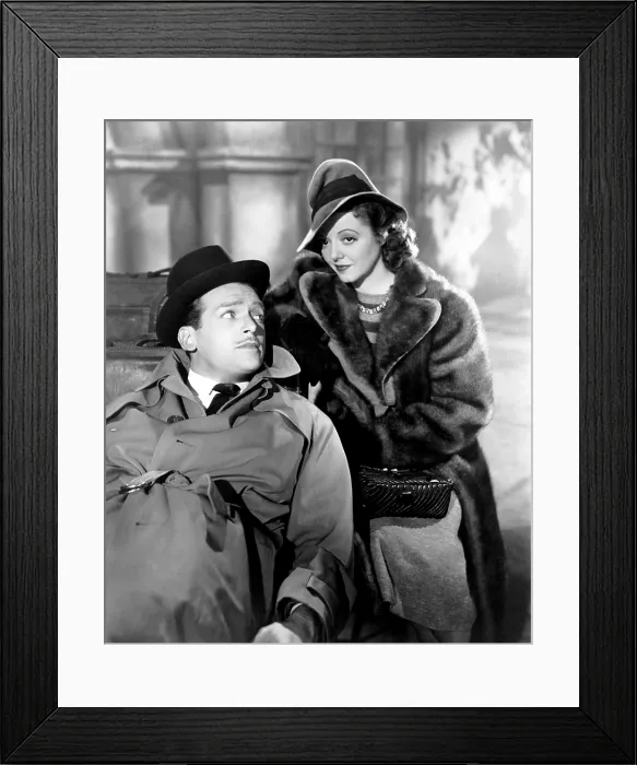 Framed Print : THE YOUNG IN HEART, from left, Douglas Fairbanks, Jr. Janet Gaynor, 1938 Framed Print : THE YOUNG IN HEART, from left, Douglas Fairbanks, Jr. Janet Gaynor, 1938