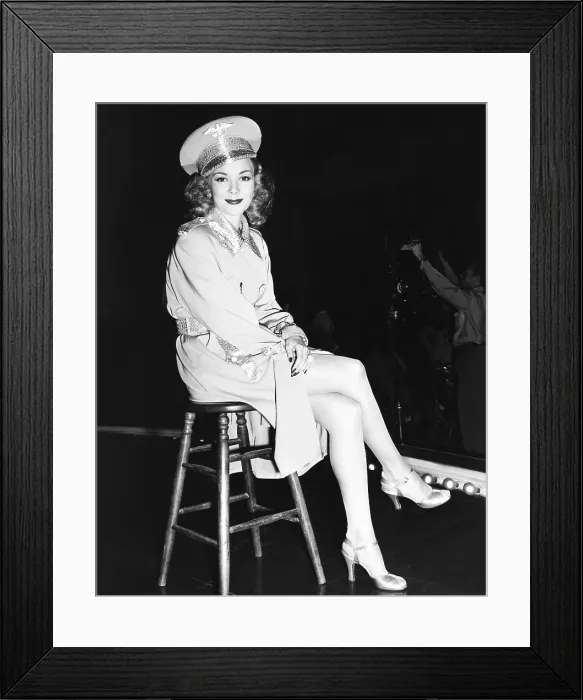 Framed Print : YOU'RE IN THE ARMY NOW, Jane Wyman on set, 1941 Framed Print : YOU'RE IN THE ARMY NOW, Jane Wyman on set, 1941