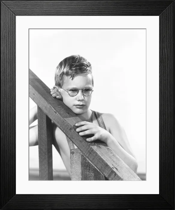 Framed Print : THE MEMBER OF THE WEDDING, Brandon De Wilde, 1952