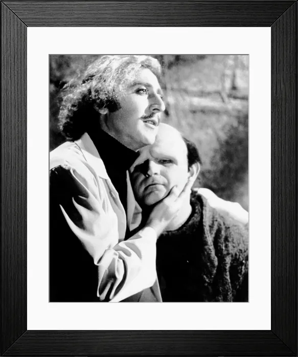 Framed Print : YOUNG FRANKENSTEIN, from left, Gene Wilder, Peter Boyle, 1974, TM & Copyright 20th Century Fox Film Corp. / courtesy Everett Collection Framed Print : YOUNG FRANKENSTEIN, from left, Gene Wilder, Peter Boyle, 1974, TM & Copyright 20th Century Fox Film Corp. / courtesy Everett Collection