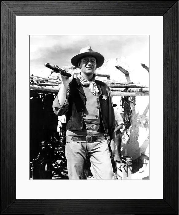Framed Print : RIO BRAVO, John Wayne, 1959 Framed Print : RIO BRAVO, John Wayne, 1959