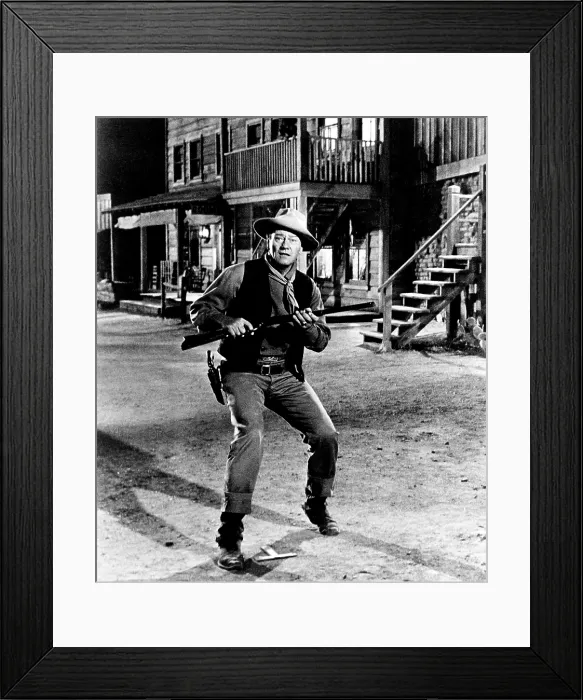 Framed Print : RIO BRAVO, John Wayne, 1959