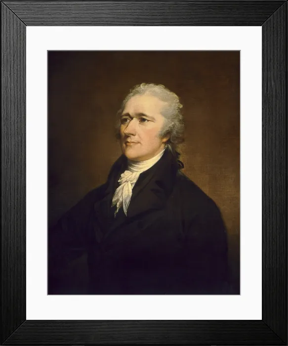 Framed Print : Alexander Hamilton, by John Trumbull, 1806, American painting, oil on canvas Framed Print : Alexander Hamilton, by John Trumbull, 1806, American painting, oil on canvas