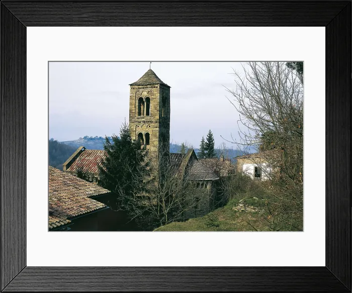 Framed Print : Church of Sant Esteve de Tavrnoles. 1083. SPAIN. CATALONIA. BARCELONA. Tavrnoles. Romanesque art. Architecture. AISA / Everett Collection**US SALES ONLY**