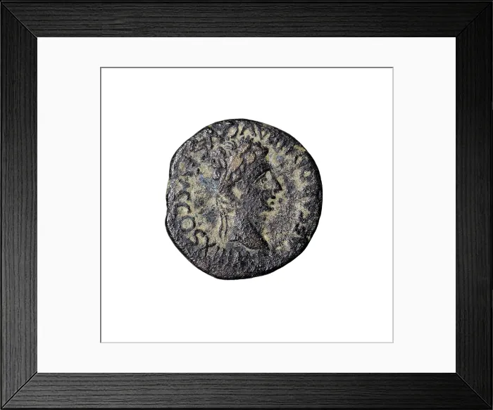 Framed Print : Hispanic-Roman coin (1st c. BC). Obverse with portrait of emperor Augustus. SPAIN. Sabadell. Sabadell History Museum. AISA / Everett Collection**US SALES ONLY** Framed Print : Hispanic-Roman coin (1st c. BC). Obverse with portrait of emperor Augustus. SPAIN. Sabadell. Sabadell History Museum. AISA / Everett Collection**US SALES ONLY**