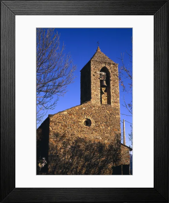 Framed Print : SPAIN. Ventol. Church of Sant Cristfol de Ventol (11th c.). Romanesque art. Architecture. AISA / Everett Collection**US SALES ONLY**