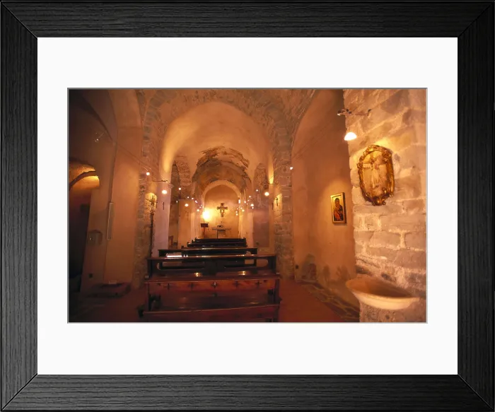 Framed Print : SPAIN. CATALONIA. Toses. Drria. Church of Sant Vctor de Drria (12th c.). Interior. Romanesque art. Architecture. AISA / Everett Collection**US SALES ONLY** Framed Print : SPAIN. CATALONIA. Toses. Drria. Church of Sant Vctor de Drria (12th c.). Interior. Romanesque art. Architecture. AISA / Everett Collection**US SALES ONLY**