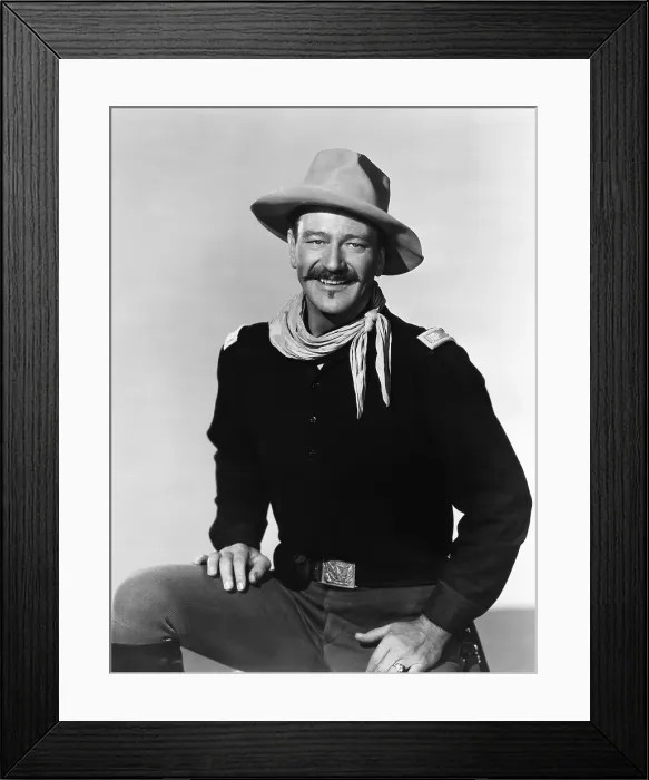 Framed Print : RIO GRANDE, John Wayne, 1950