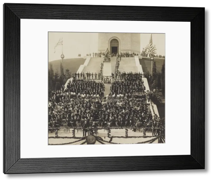 Framed Print : President Theodore Roosevelt speaking at the dedication of the McKinley National Memorial. Canton, Ohio, Sept. 30, 1907 (BSLOC_2017_4_38) Framed Print : President Theodore Roosevelt speaking at the dedication of the McKinley National Memorial. Canton, Ohio, Sept. 30, 1907 (BSLOC_2017_4_38)