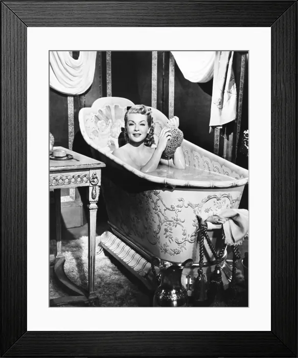 Framed Print : THE MERRY WIDOW, Lana Turner, 1952 Framed Print : THE MERRY WIDOW, Lana Turner, 1952