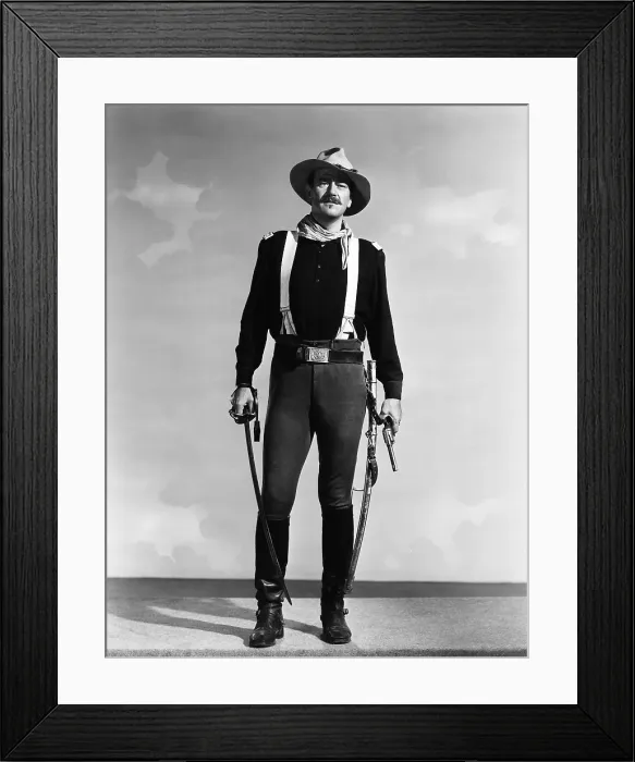 Framed Print : RIO GRANDE, John Wayne, 1950