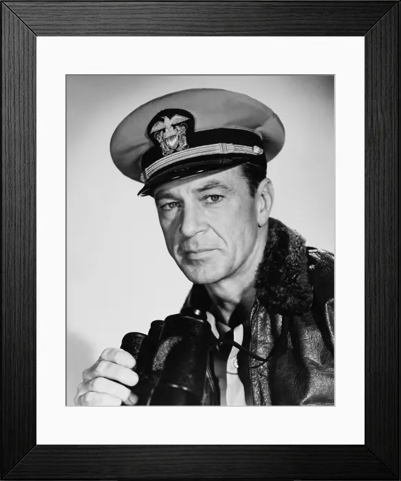 Framed Print : YOU'RE IN THE NAVY NOW, Gary Cooper, 1951, TM & Copyright 20th Century Fox Film Corp. / courtesy Everett Collection