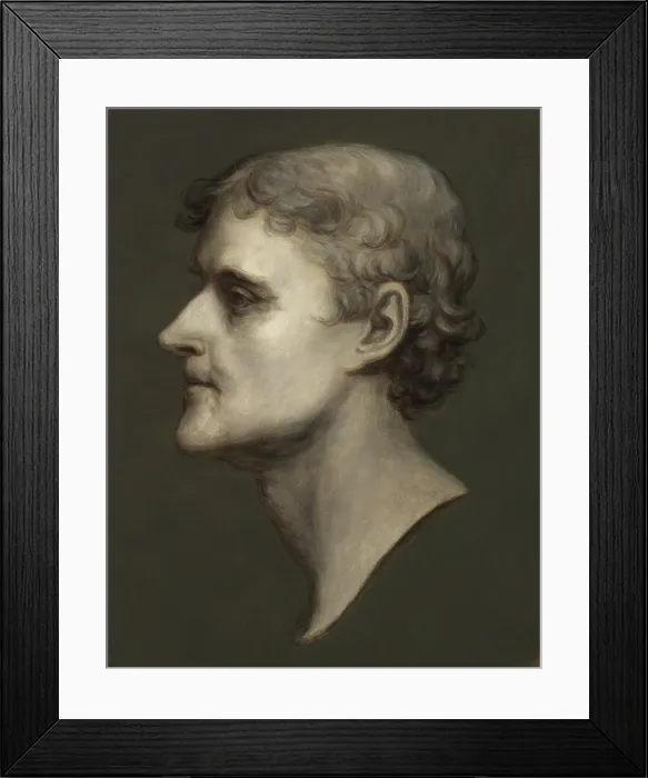 Framed Print : Thomas Jefferson in 1815-1816 portrait by British American artist William Thornton. Thornton was a British-American physician, inventor, painter, and architect Framed Print : Thomas Jefferson in 1815-1816 portrait by British American artist William Thornton. Thornton was a British-American physician, inventor, painter, and architect