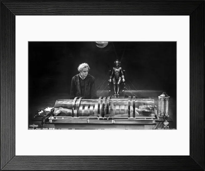 Framed Print : METROPOLIS, Rudolf Klein-Rogge, Brigitte Helm, 1927 Framed Print : METROPOLIS, Rudolf Klein-Rogge, Brigitte Helm, 1927
