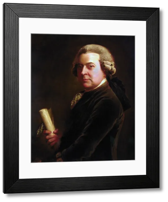 Framed Print : JOHN ADAMS, after John Singleton Copley, c. 1784, American painting. The original painting by Copley, was created while Adams was US ambassador to Great Britain (BSLOC_2019_5_52) Framed Print : JOHN ADAMS, after John Singleton Copley, c. 1784, American painting. The original painting by Copley, was created while Adams was US ambassador to Great Britain (BSLOC_2019_5_52)