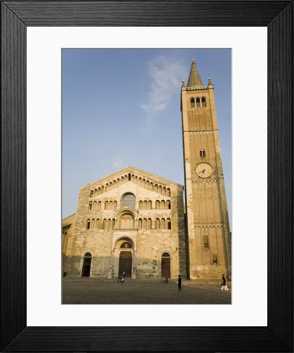 Framed Print : ITALY. Parma. Cathedral. Outside. Romanesque art. Architecture. AISA / Everett Collection**US SALES ONLY**