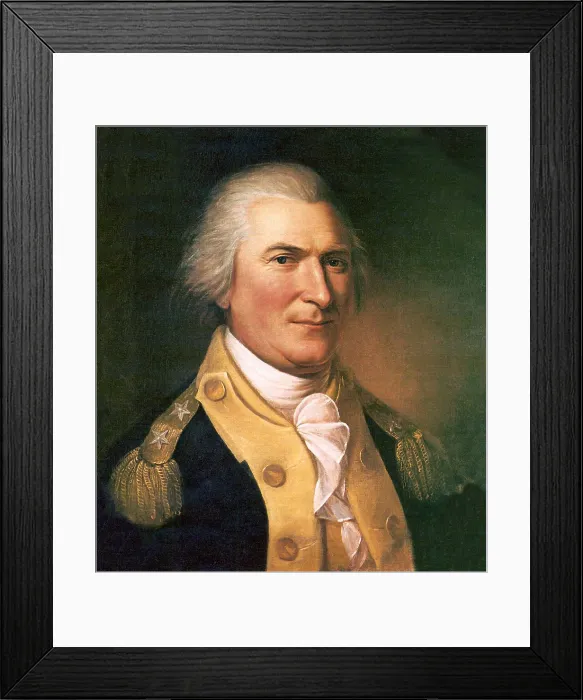 Framed Print : American General Arthur St. Clair, in 1782 portrait by Charles Willson Peale Framed Print : American General Arthur St. Clair, in 1782 portrait by Charles Willson Peale