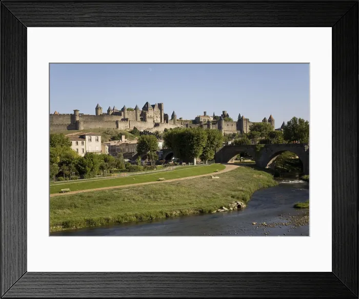 Framed Print : FRANCE. Carcassonne. Medieval city or Cit. AISA / Everett Collection**US SALES ONLY** Framed Print : FRANCE. Carcassonne. Medieval city or Cit. AISA / Everett Collection**US SALES ONLY**