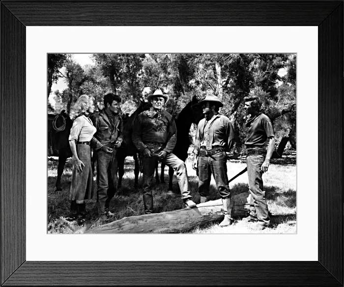Framed Print : RIDE LONESOME, Karen Steele, James Best, Randolph Scott, Pernell Roberts, James Coburn, 1959 Framed Print : RIDE LONESOME, Karen Steele, James Best, Randolph Scott, Pernell Roberts, James Coburn, 1959