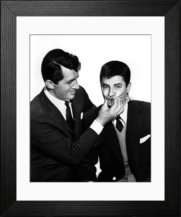 Framed Print : YOU'RE NEVER TOO YOUNG, Dean Martin, Jerry Lewis, 1955 Framed Print : YOU'RE NEVER TOO YOUNG, Dean Martin, Jerry Lewis, 1955