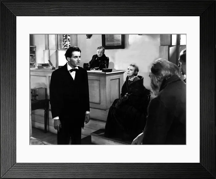 Framed Print : YOUNG MR. LINCOLN, Henry Fonda, Spencer Charters, Alice Brady, 1939, TM & Copyright (c) 20th Century Fox Film Corp. All rights reserved