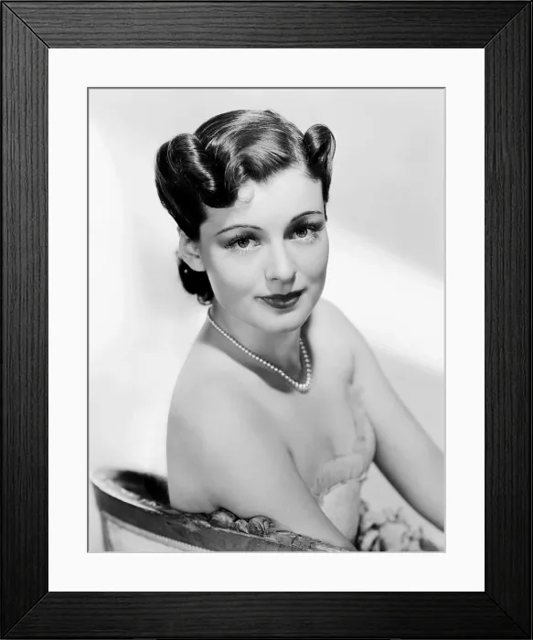 Framed Print : RICH MAN POOR GIRL, Ruth Hussey, 1938