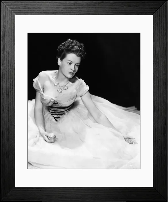 Framed Print : THE YOUNG MR. PITT, Phyllis Calvert, in a gown by Cecil Beaton, 1942 Framed Print : THE YOUNG MR. PITT, Phyllis Calvert, in a gown by Cecil Beaton, 1942