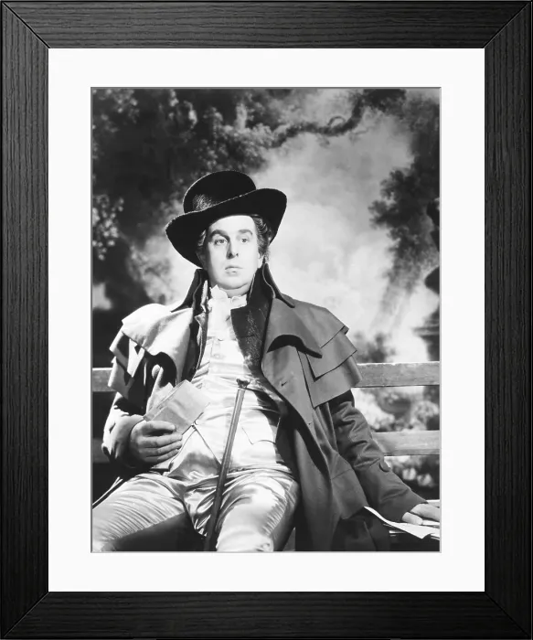 Framed Print : THE YOUNG MR. PITT, Robert Morley, 1942. TM & copyright 20th Century Fox Film Corp. All rights reserved / courtesy Everett Collection