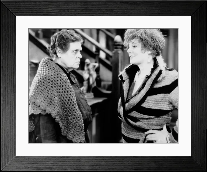 Framed Print : MIN AND BILL, from left, Marie Dressler, Marjorie Rambeau, 1930