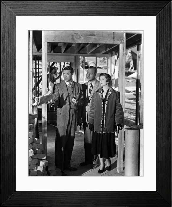 Framed Print : MR. BLANDINGS BUILDS HIS DREAM HOUSE, Cary Grant, Melvyn Douglas, Myrna Loy, 1948