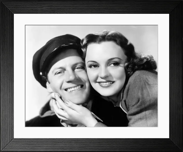 Framed Print : YOUTH TAKES A FLING, from left: Joel McCrea, Andrea Leeds, 1938
