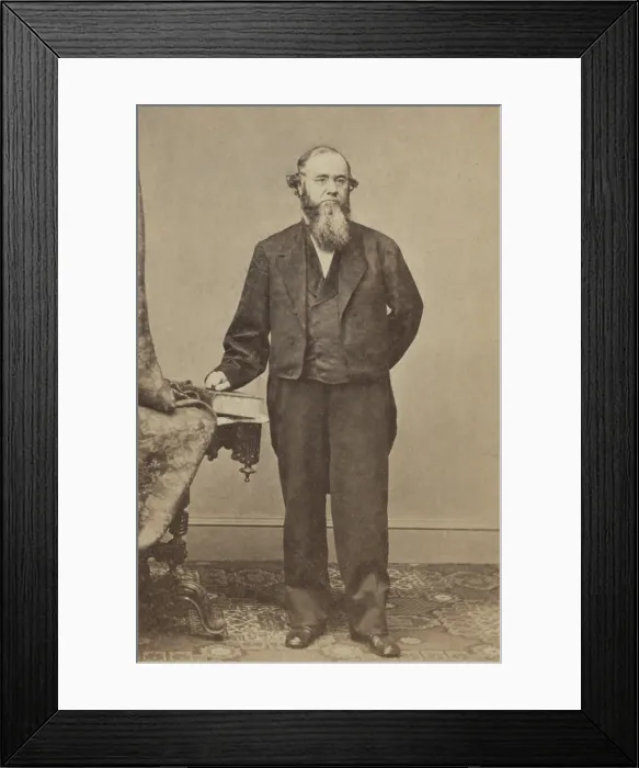 Framed Print : Edwin Stanton was Lincolns Secretary of War during the US Civil War and continued as a member of President Andrew Johnson