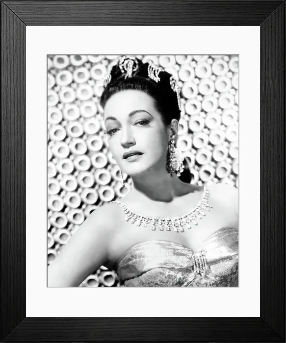Framed Print : ROAD TO BALI, Dorothy Lamour, 1952 Framed Print : ROAD TO BALI, Dorothy Lamour, 1952
