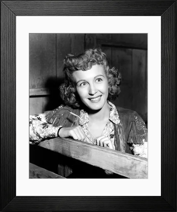 Framed Print : THE ROUGH, TOUGH WEST, Carolina Cotton, 1952 Framed Print : THE ROUGH, TOUGH WEST, Carolina Cotton, 1952